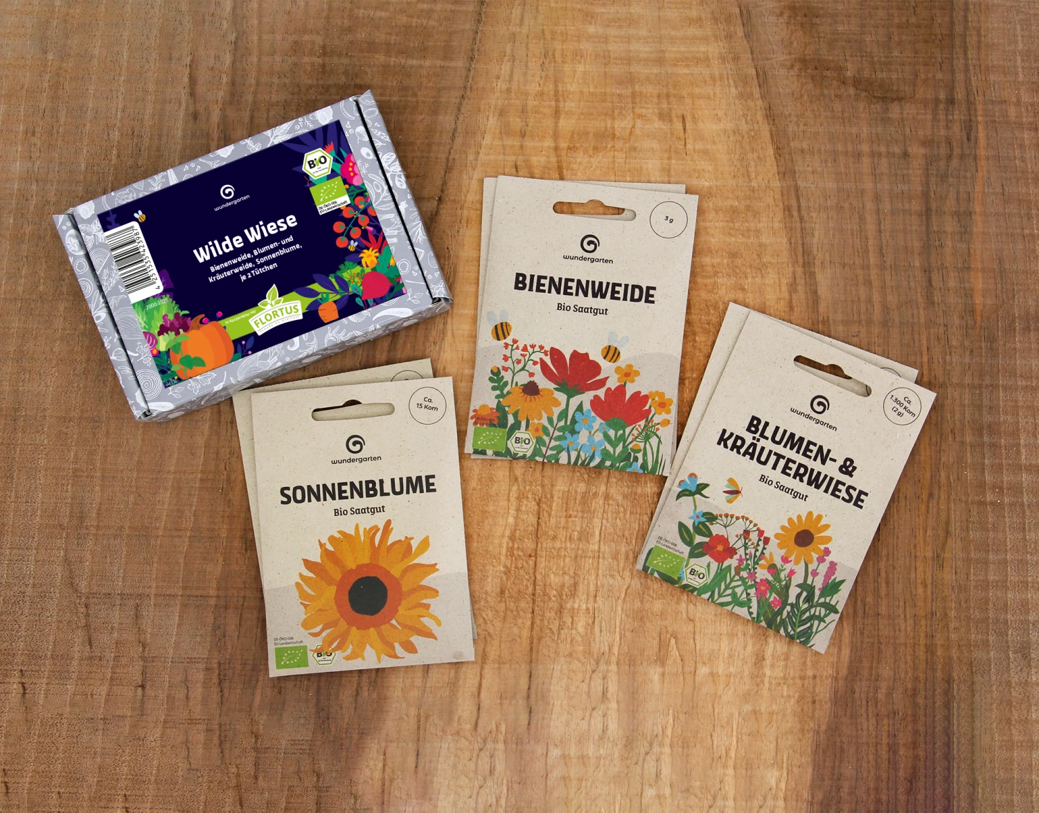 Wilde Wiese Set | BIO Gemüsesamen-Sets Von Wundergarten 1 Wilde Wiese Set | BIO Gemüsesamen-Sets Von Wundergarten