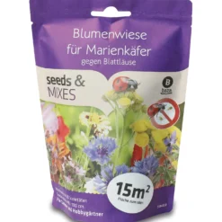 Blumenwiese Für Marienkäfer (15 M²) | Insektenwiese Von Baza